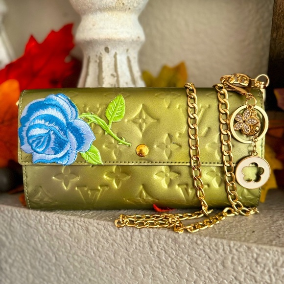 Louis Vuitton Handbags - Louis Vuitton Monogram Vernis Porte Feuille Sarah Long Bifold Wallet/converted